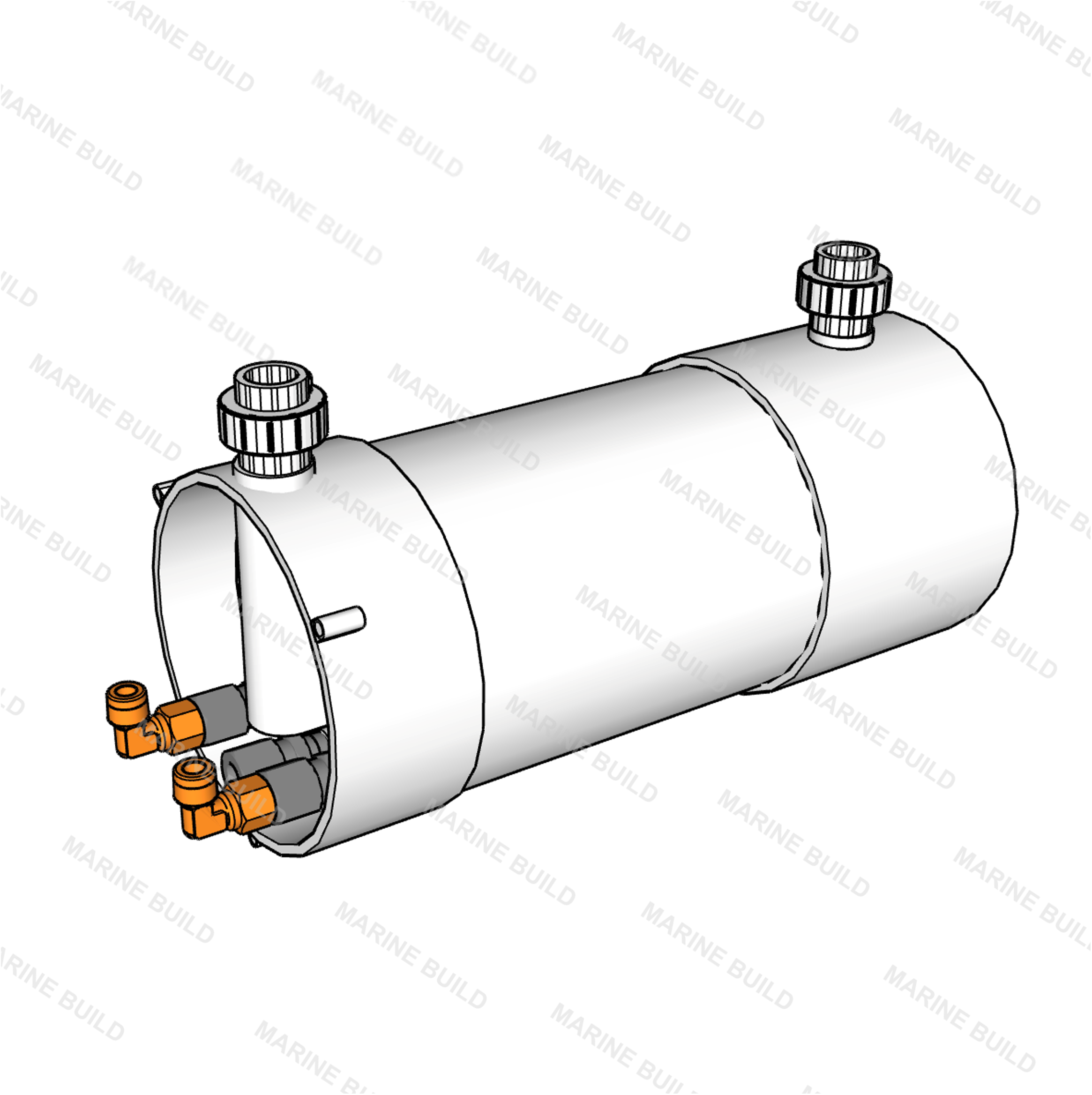 A-Force Series 1/4 HP to 1 HP Chiller Barrels